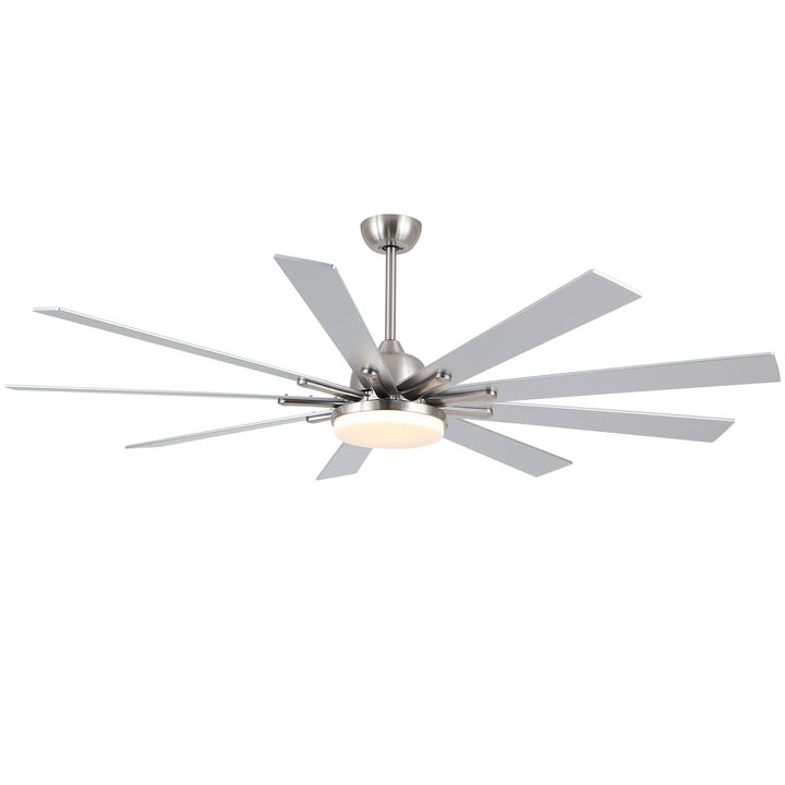 ELEMENT ACE Smart Ceiling Fan with Integrated LED Lighting and Remote Control
