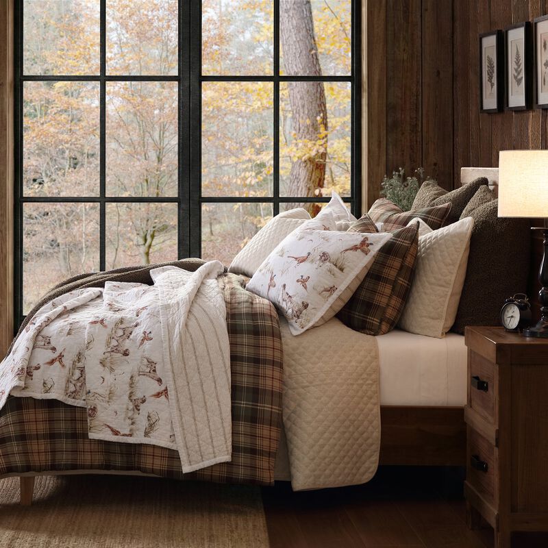 Hunt Life Queen Reversible Quilt Set image number 3