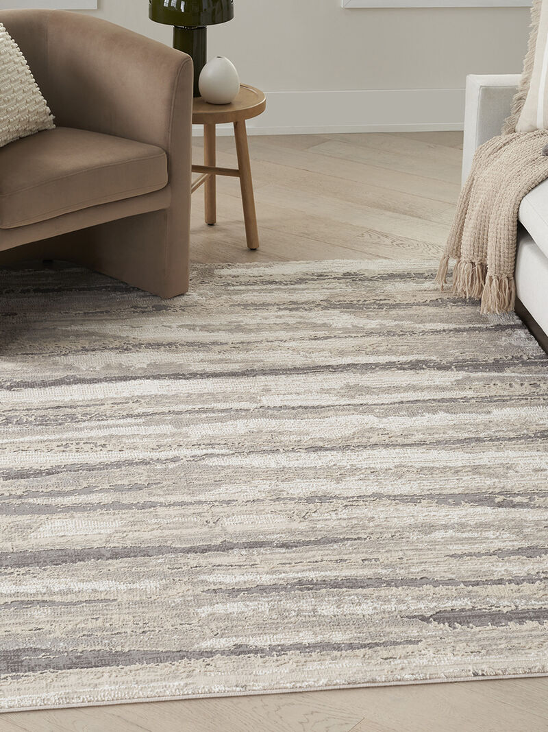 Sustainable Trends SUT03 Ivory/Multicolor 6' x 9' Rug