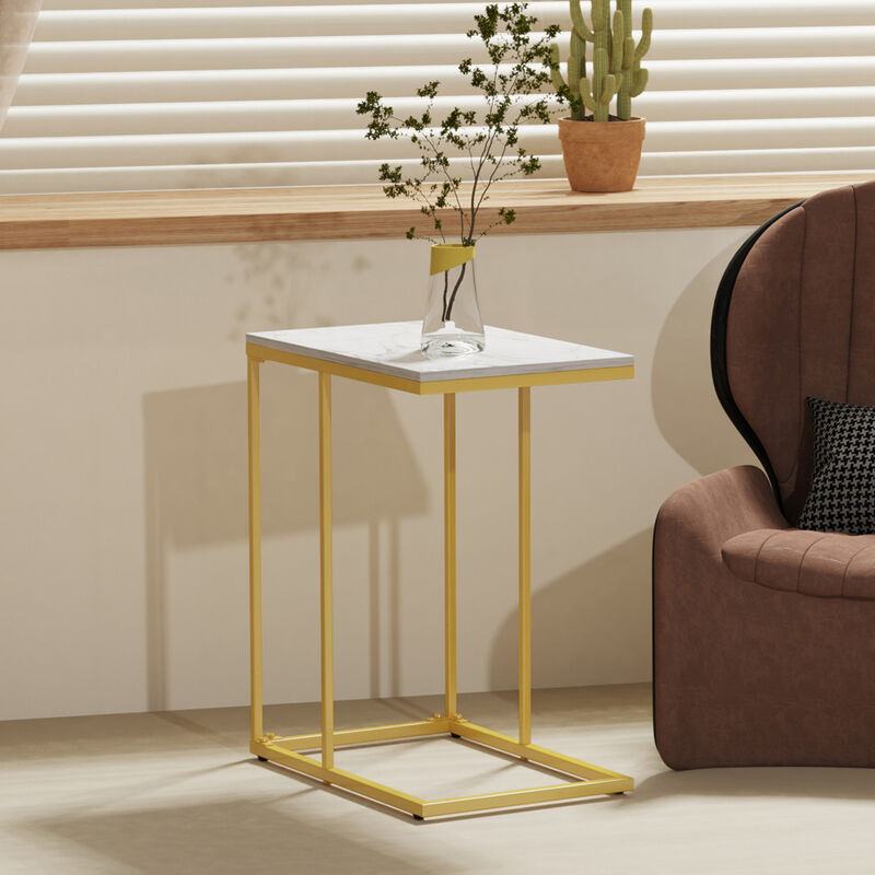 C Shape Sofa Side Table image number 9