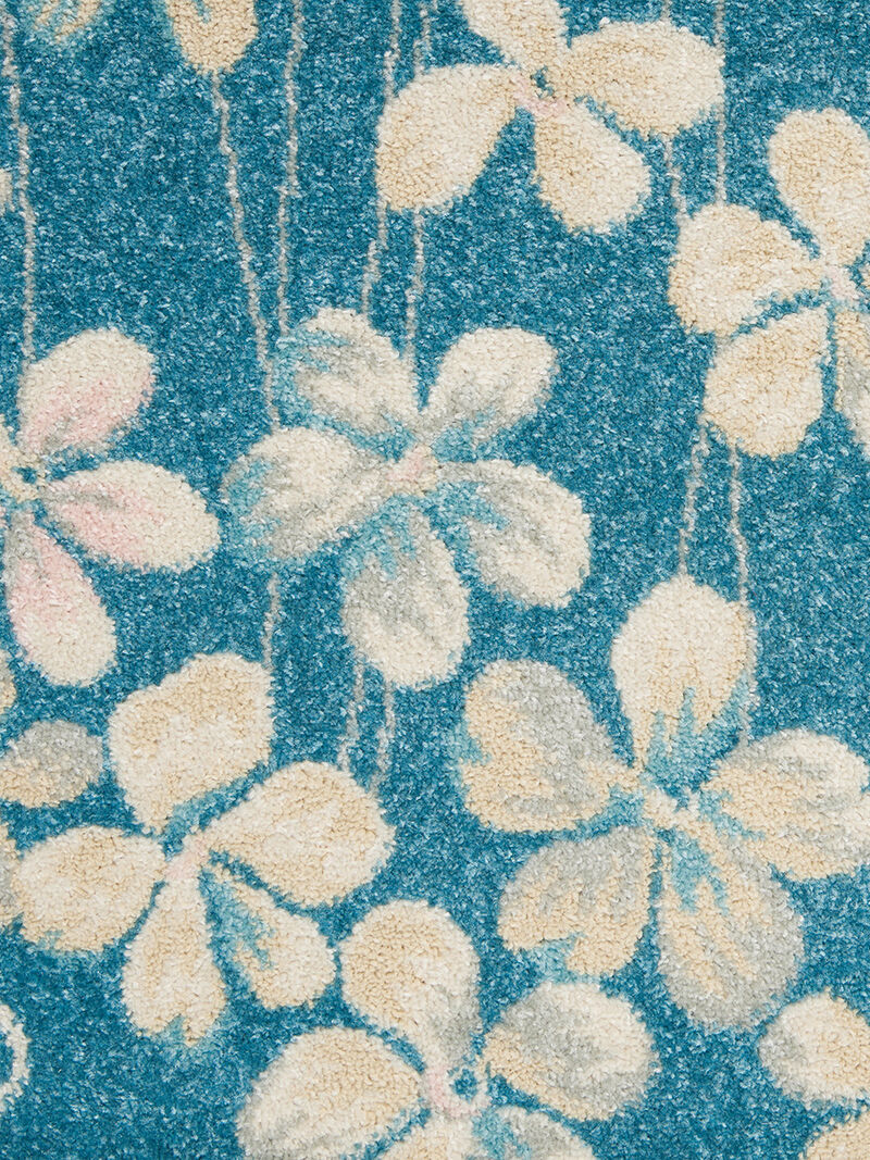 Tranquil TRA04 Turquoise 6' x 9' Rug