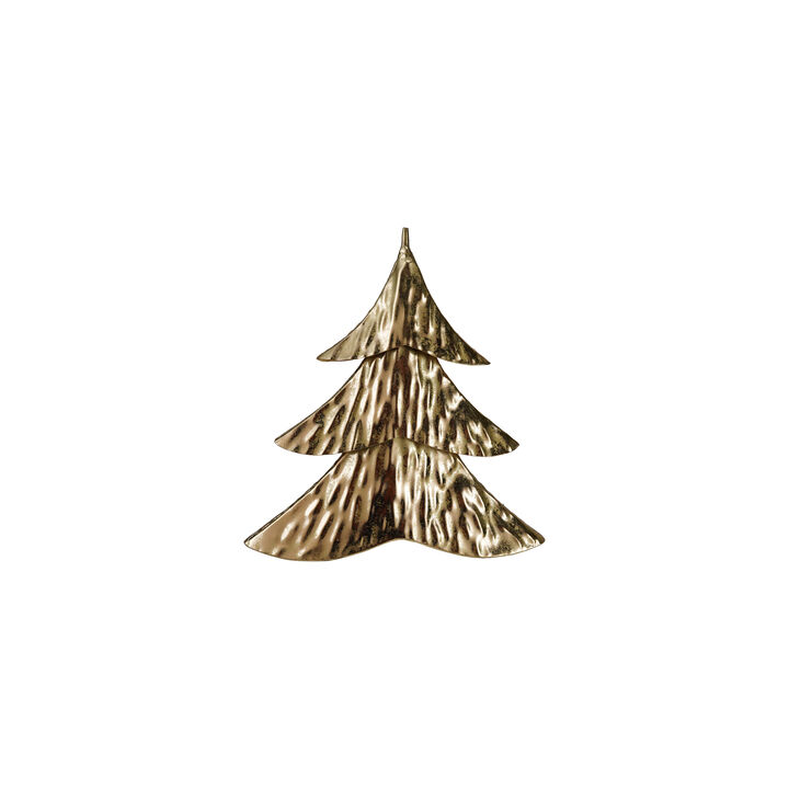Gold-Finished Iron Artisan Tree