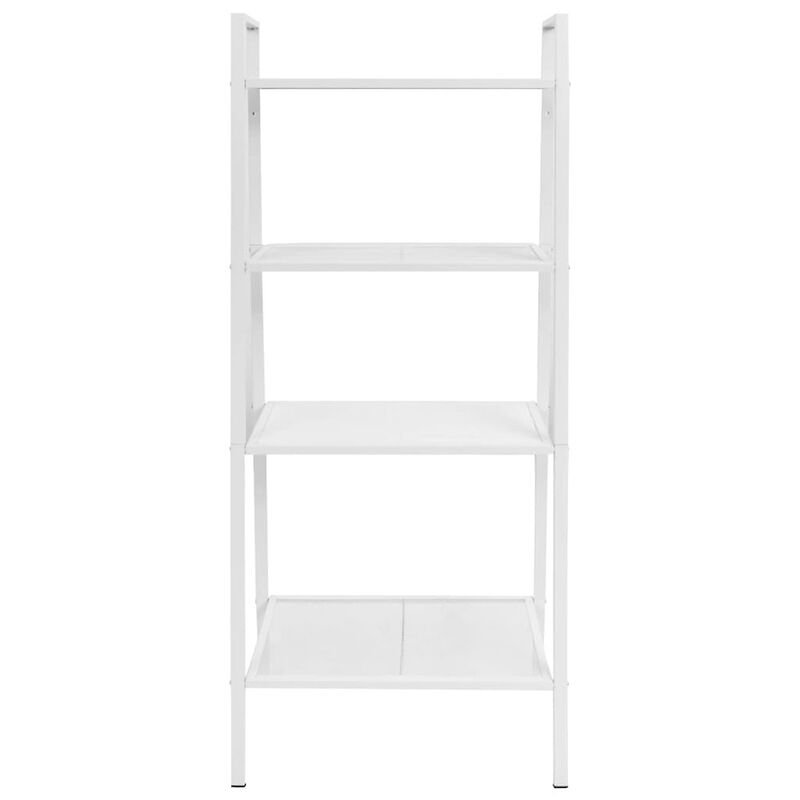 Display Shelf White Sheet Metal Medium Storage Shelf