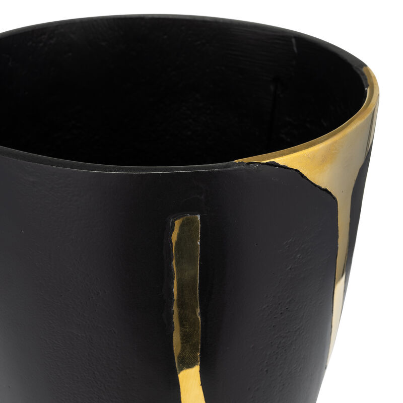 S/2 Metal Cracked Design Vases image number 5