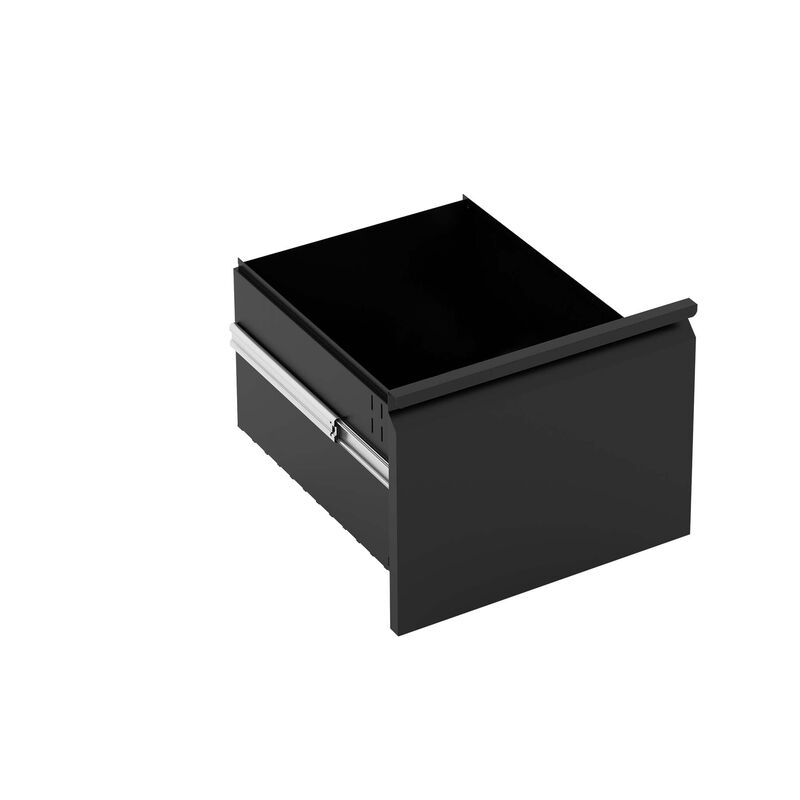 3 Drawer Mobile File Cabinet with Lock,Metal Filing Cabinets for Home Office Organizer Letters/Legal/A4,Fully Assembled image number 7