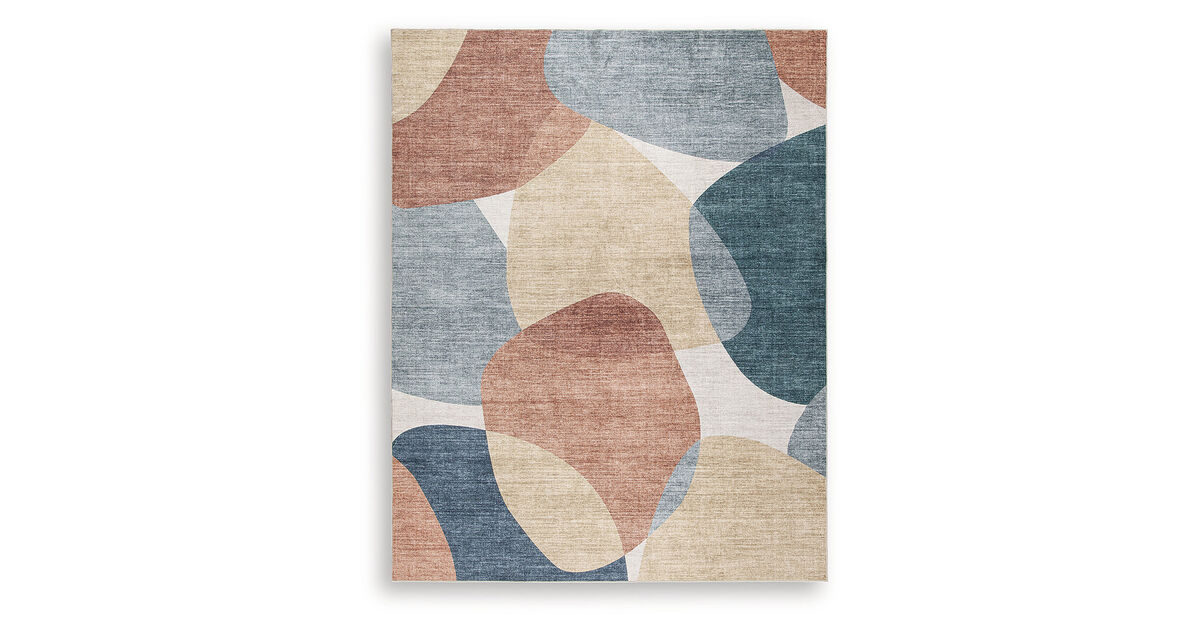 Chanleigh Washable 7'6" x 9'6" Area Rug