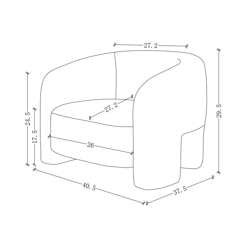 Sylvia Ivory Accent Chairs (Set of 2)