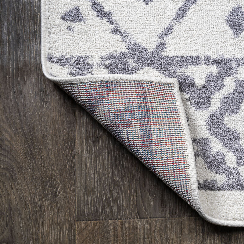 Juba Moroccan Geometric Diamond Area Rug