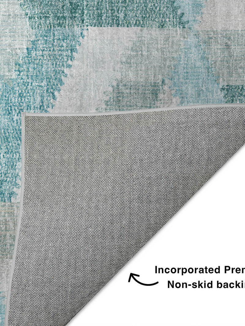 Lorenzo LN1 Teal 8' x 10' Rug