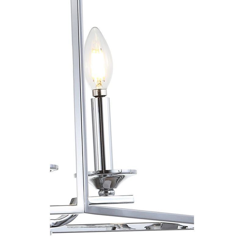 Gloria 4-light Metal LED Pendant