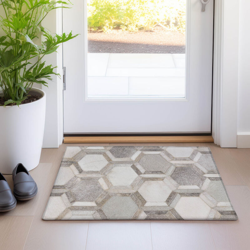 Bozeman BM1 Gray 20" x 30" Rug