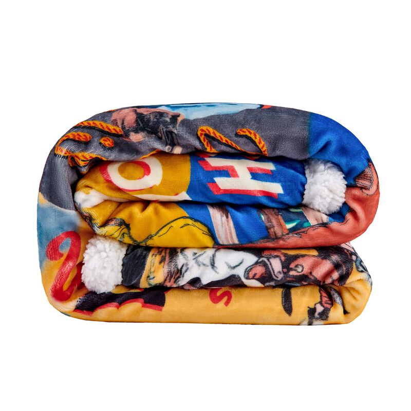 Bandits & Heroes Campfire Sherpa Throw image number 3