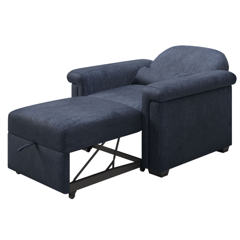 Merax Modern Mid-Century  Convertible Sleeper Chair Sofa Bed