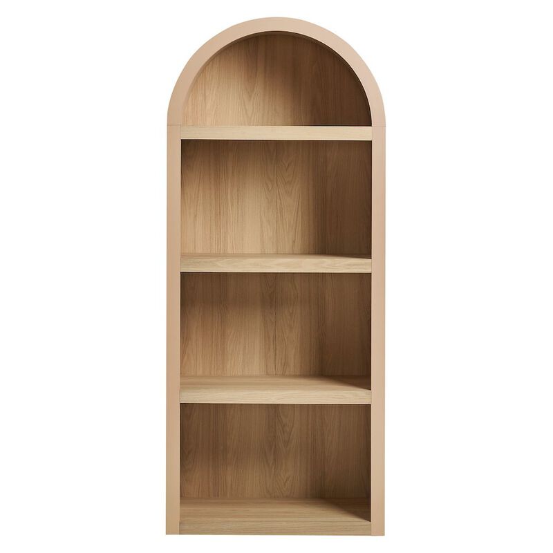 Caleb 4 Arched Display Shelf Bookcase image number 4
