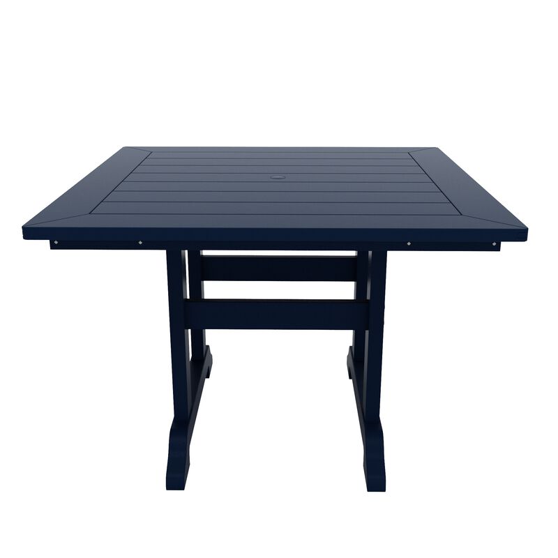 WestinTrends 43" Square Outdoor Patio Dining Table