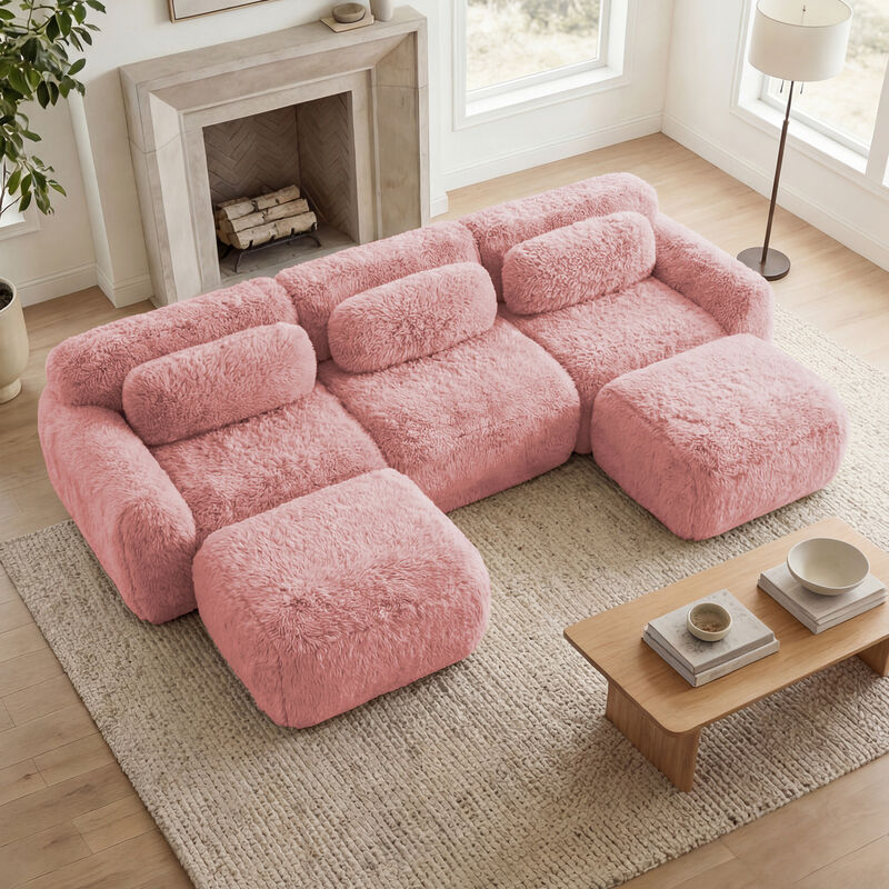 Ciltur U-shaped Boneless Sectional Sofa image number 3