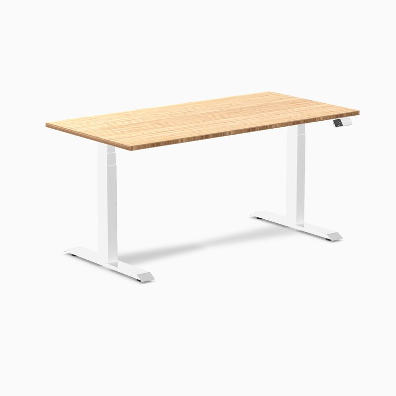 Desky Dual Bamboo Sit Stand Desk image number 8