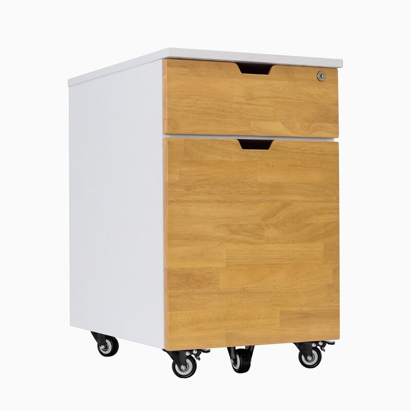 Desky Wooden Minimal Filing Cabinet image number 0