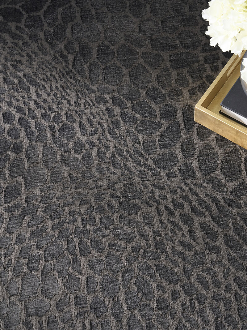 Desire DSR08 Charcoal/Silver 5'3" x 7'3" Rug