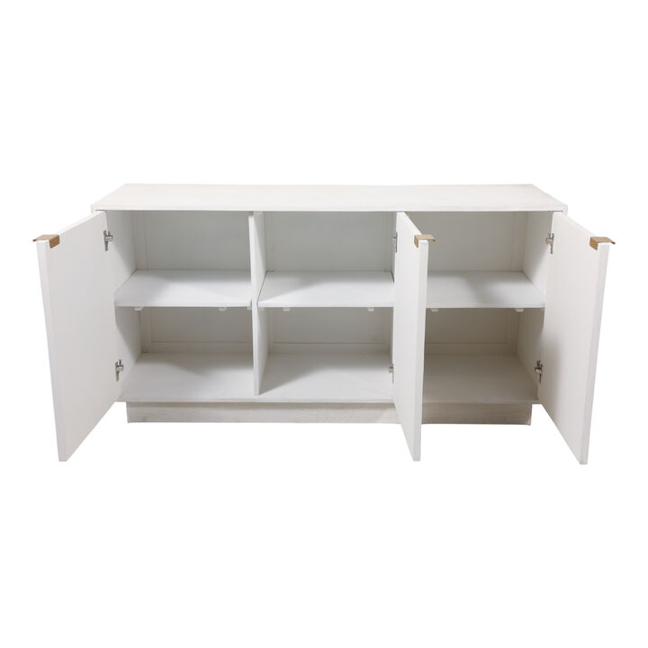 Herringbone Bone Inlay Cabinet