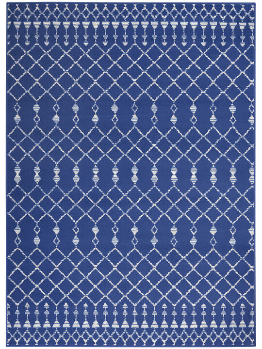 Whimsicle WHS02 Navy 4' x 6' Rug