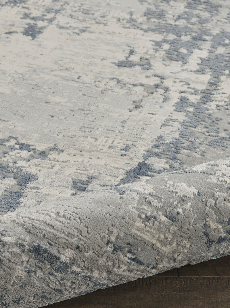 Rustic Textures RUS10 Ivory/Blue 9'3" x 12'9" Rug image number 4