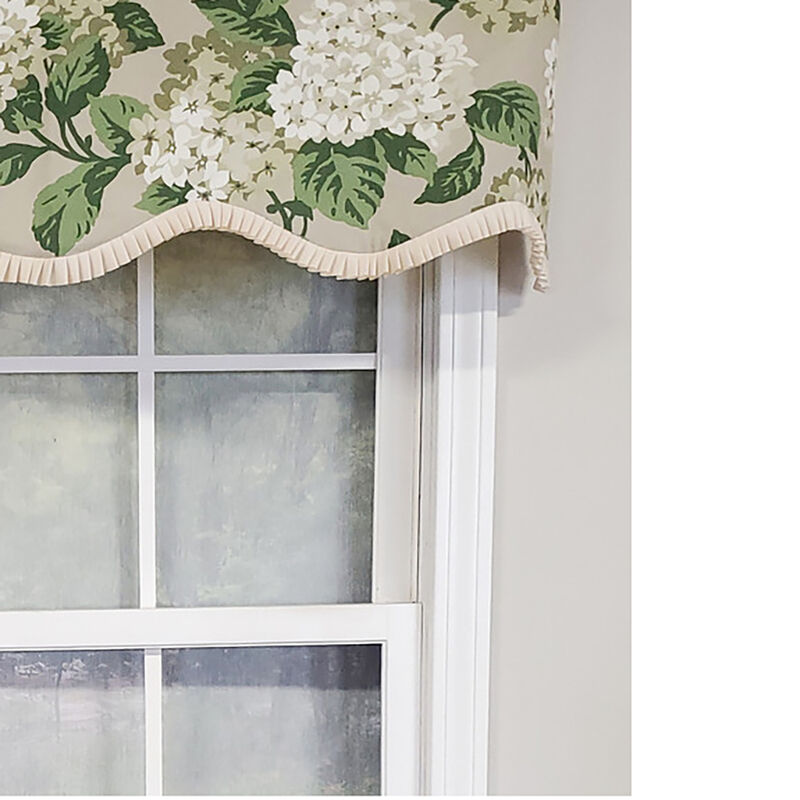 RLF Home Luxurious Modern Design Classic Summer Wind Provance Style Window Valance 50" x 16" Frolic