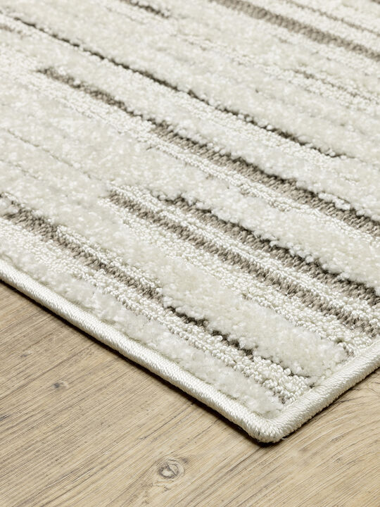 Tangier 5'3" x 7'6" Ivory Rug