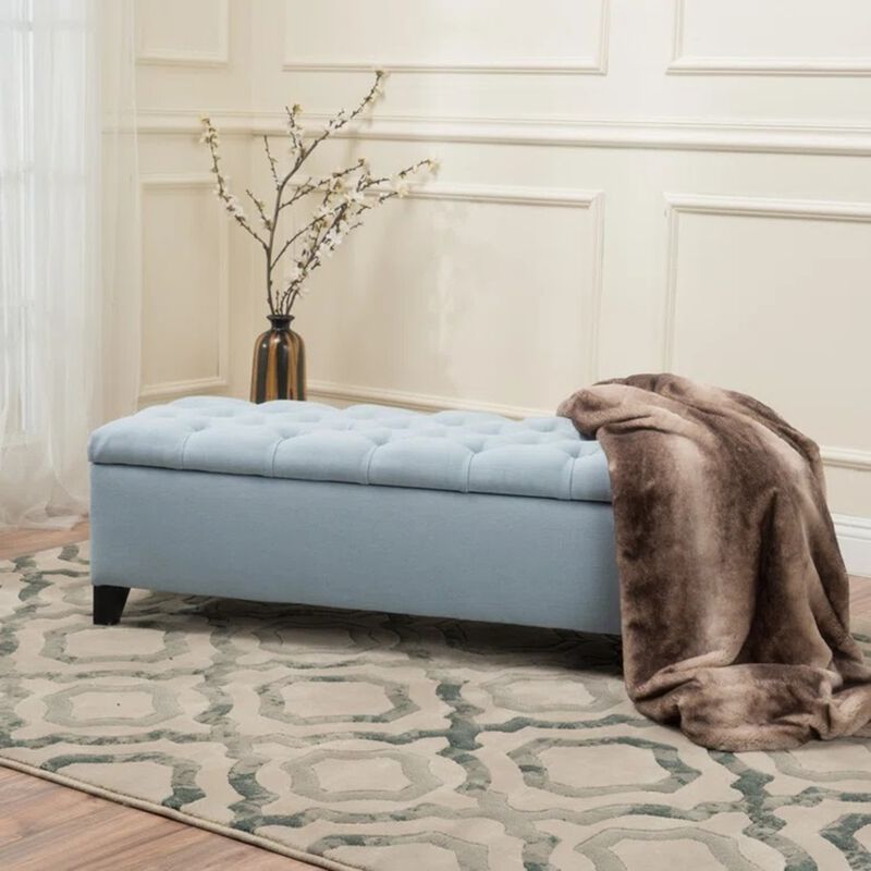 Merax Storage Ottoman Bench for Living Room