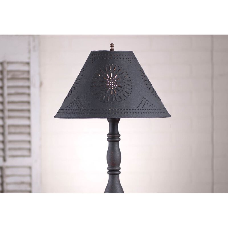 Davenport Lamp In Hartford Black With Shade image number 2