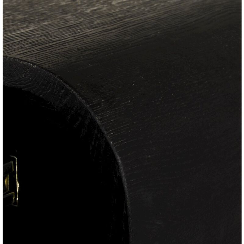 Meridian Furniture Cresthill Black Oak Night Stand