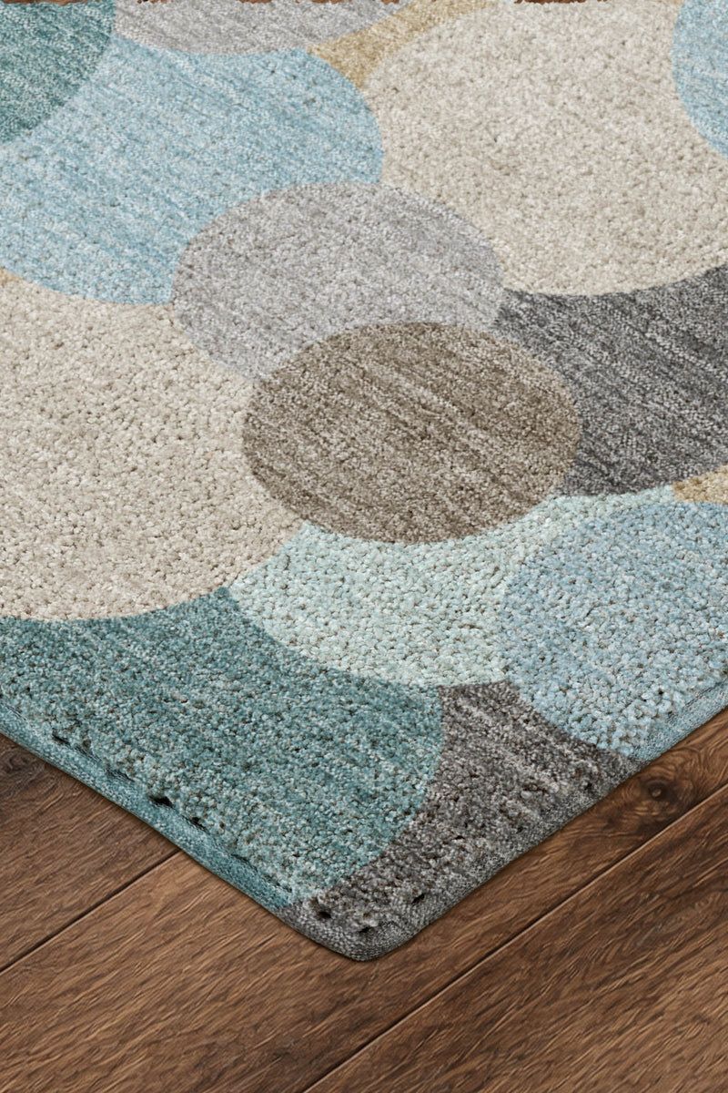 Kenner KN9 Turquoise 3' x 5' Rug image number 6