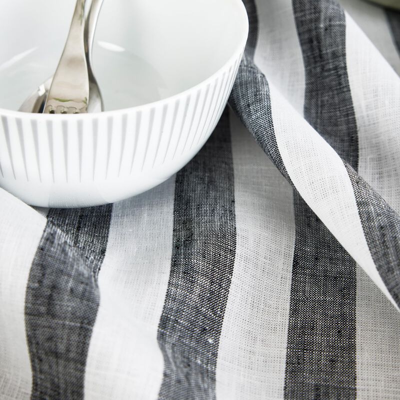 Linen Table Runner - Sorrento Stripe image number 6
