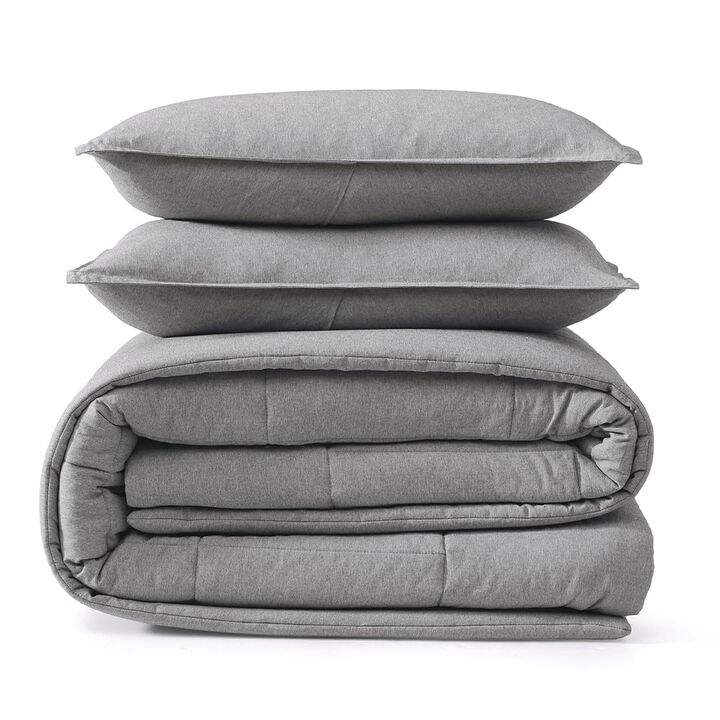 UGG 32552 Leonora King-Cali King 3-Piece Comforter Set Soft Luxury Bedding Comforter and 2 Pillow Shams Cozy Comfortable Reversi