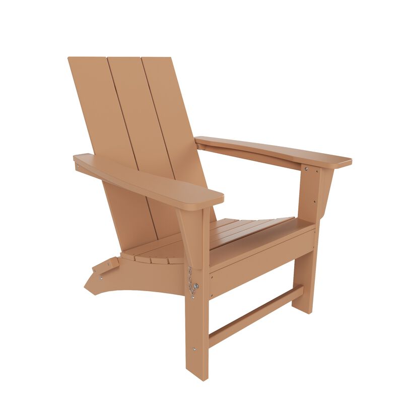 WestinTrends Modern Folding Adirondack Chair (Set of 4)