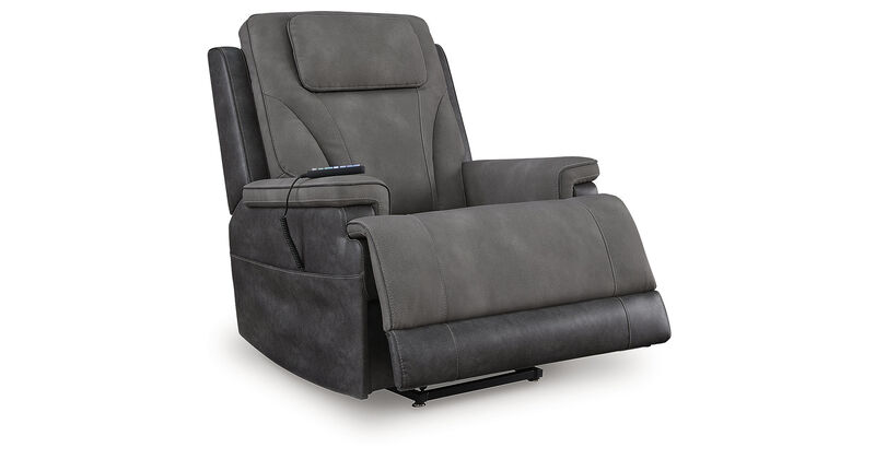 4Z-Serenity Zone Power Lift Recliner in Gray image number 4