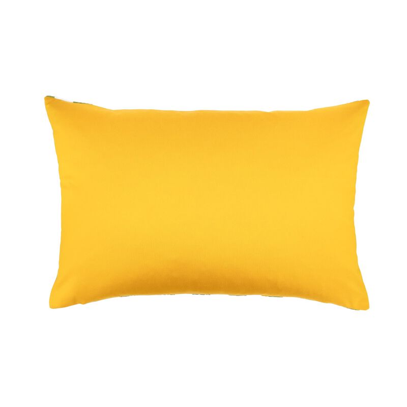 Orange Diamonds Silk Velvet Ikat Pillow, 16" X 24"