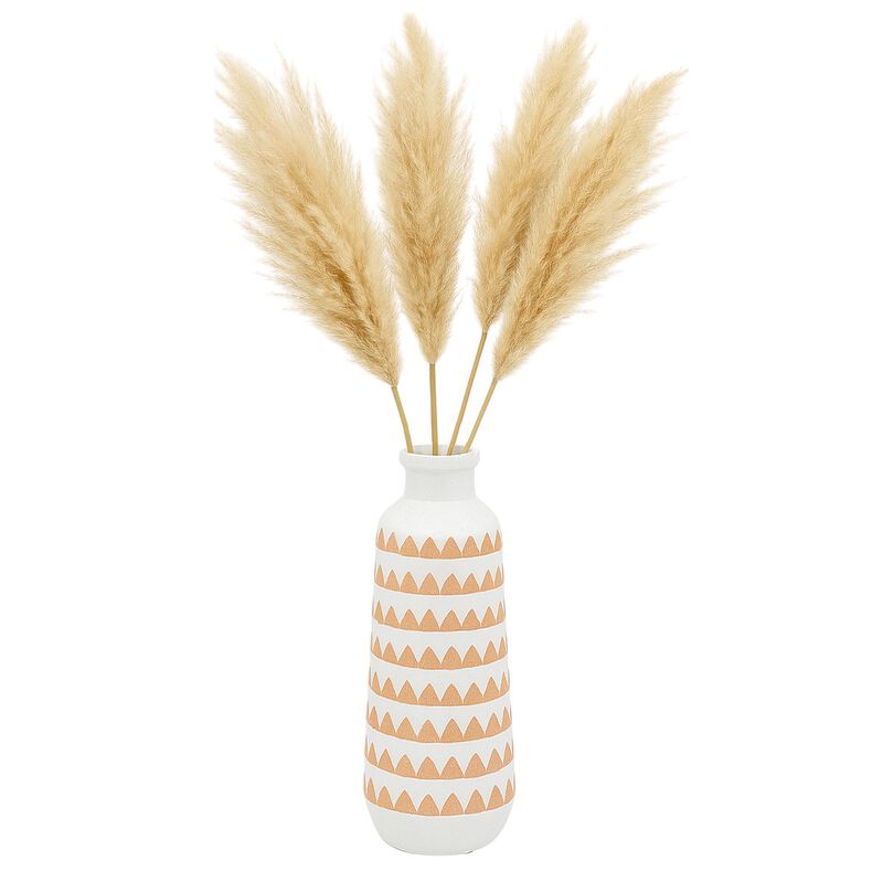 Cer, 16" Aztec Vase, Ivory image number 1