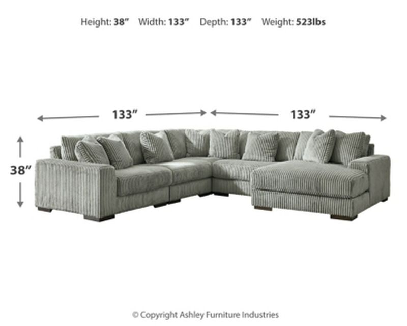 Lindyn 5-Piece Sectional with Chaise