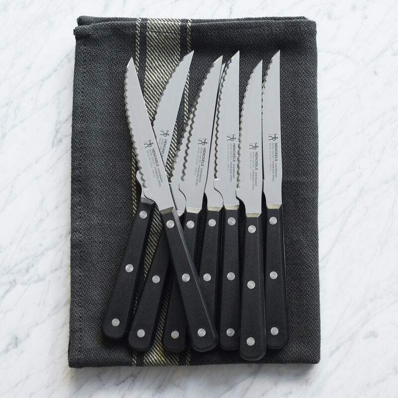 HENCKELS Razor-Sharp Steak Knife Set of 8, German Engineered