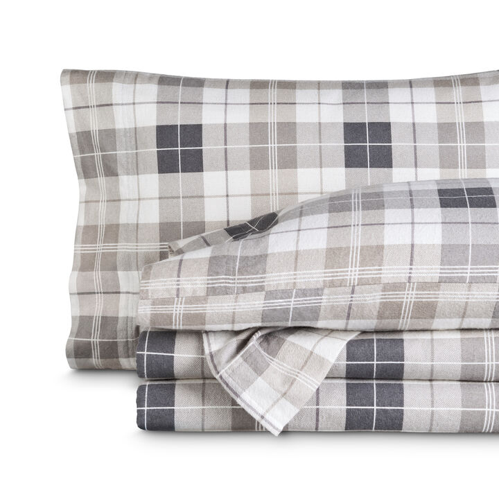 Soft & Cozy 100% Cotton Flannel Printed Pattern Sheet Set