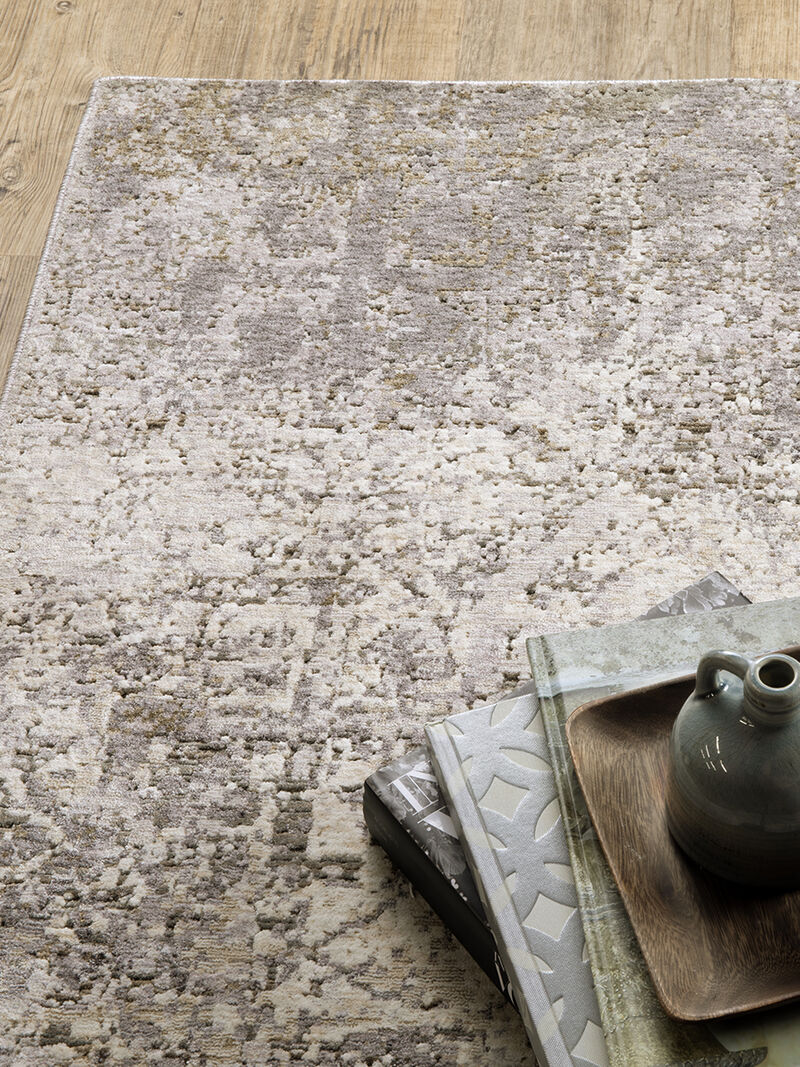 Nebulous 5'3" x 7'6" Beige Rug image number 2