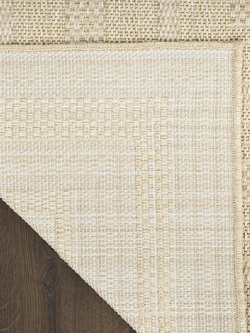 Tulum TLM04 Cream 3' x 5' Rug image number 1