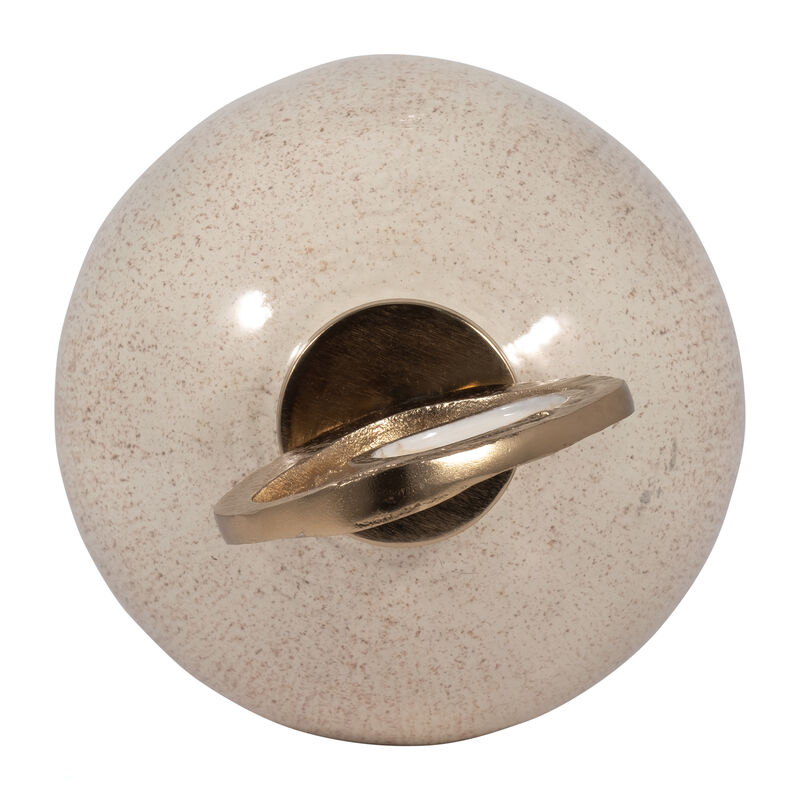 Glass 27" Vase Metal Topper image number 5