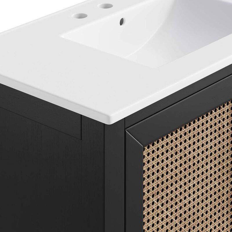 Modway Dixie 36&rdquo; Solid Wood Bathroom Vanity Cabinet