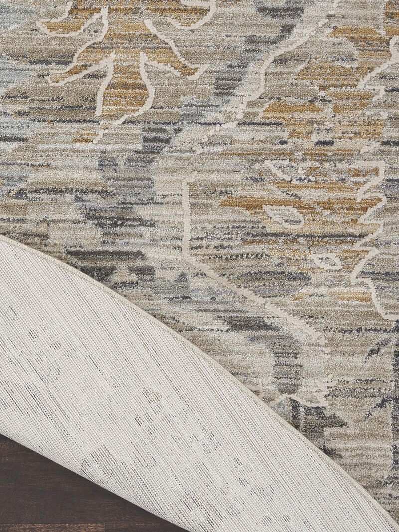 Lynx LNX02 Ivory/Taupe 5'3" x 7'10" Rug