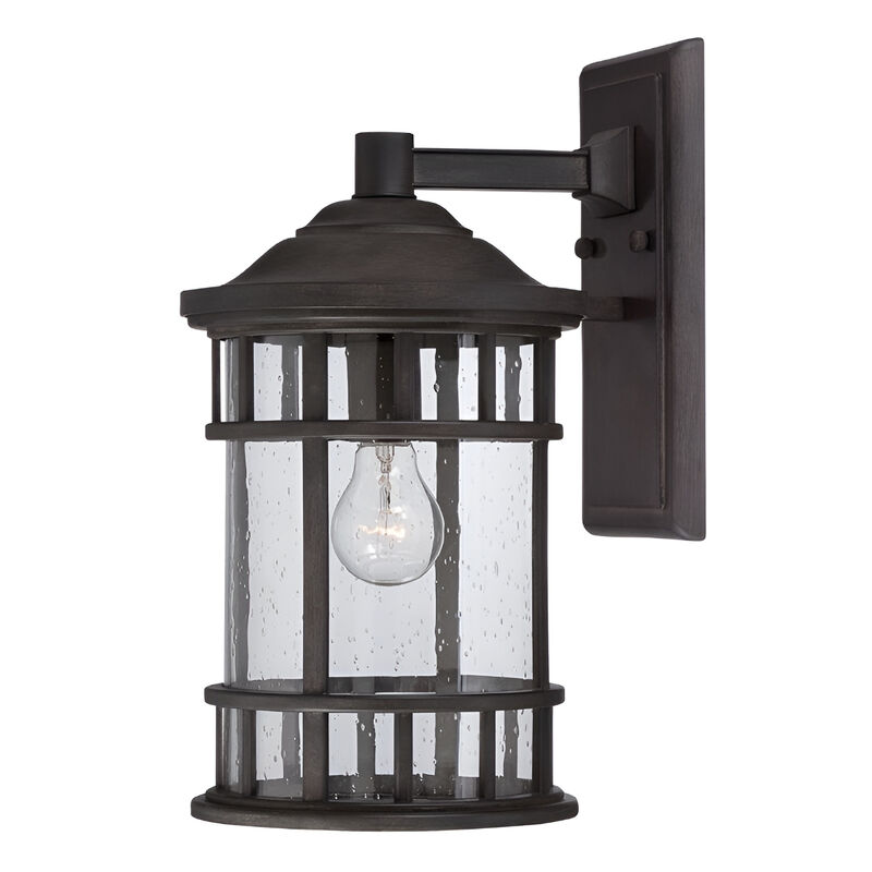 Outdoor Canister Wall Fixture &ndash; Weather-Resistant Wall Light for Garden or Yard image number 2