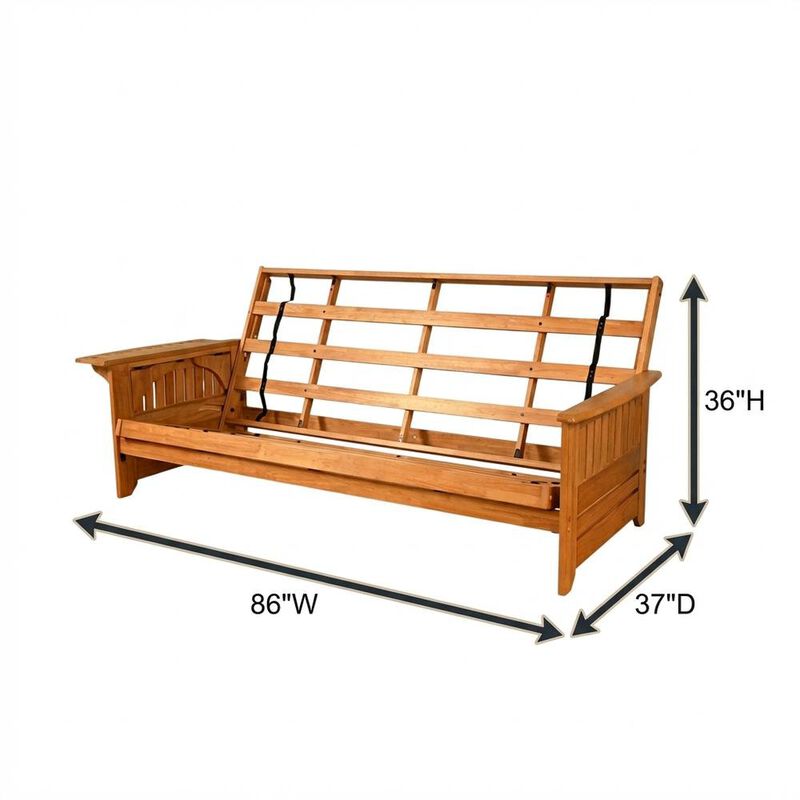 Futon with Frame and Seating for Living Rooms image number 3