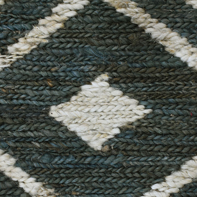 HAND KNOTTED SUMAK JUTE ECO-FRIENDLY Contemporary AREA RUGS  - Rectangle Shape, Contemporary, High Pile, Natural Fiber, Outdoor Indoor Handmade Area Rugs (J00078) image number 4