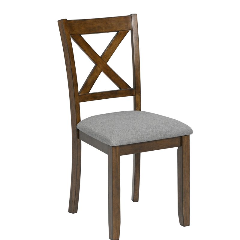 Riflil 5‑Piece Farmhouse Dining Set image number 8
